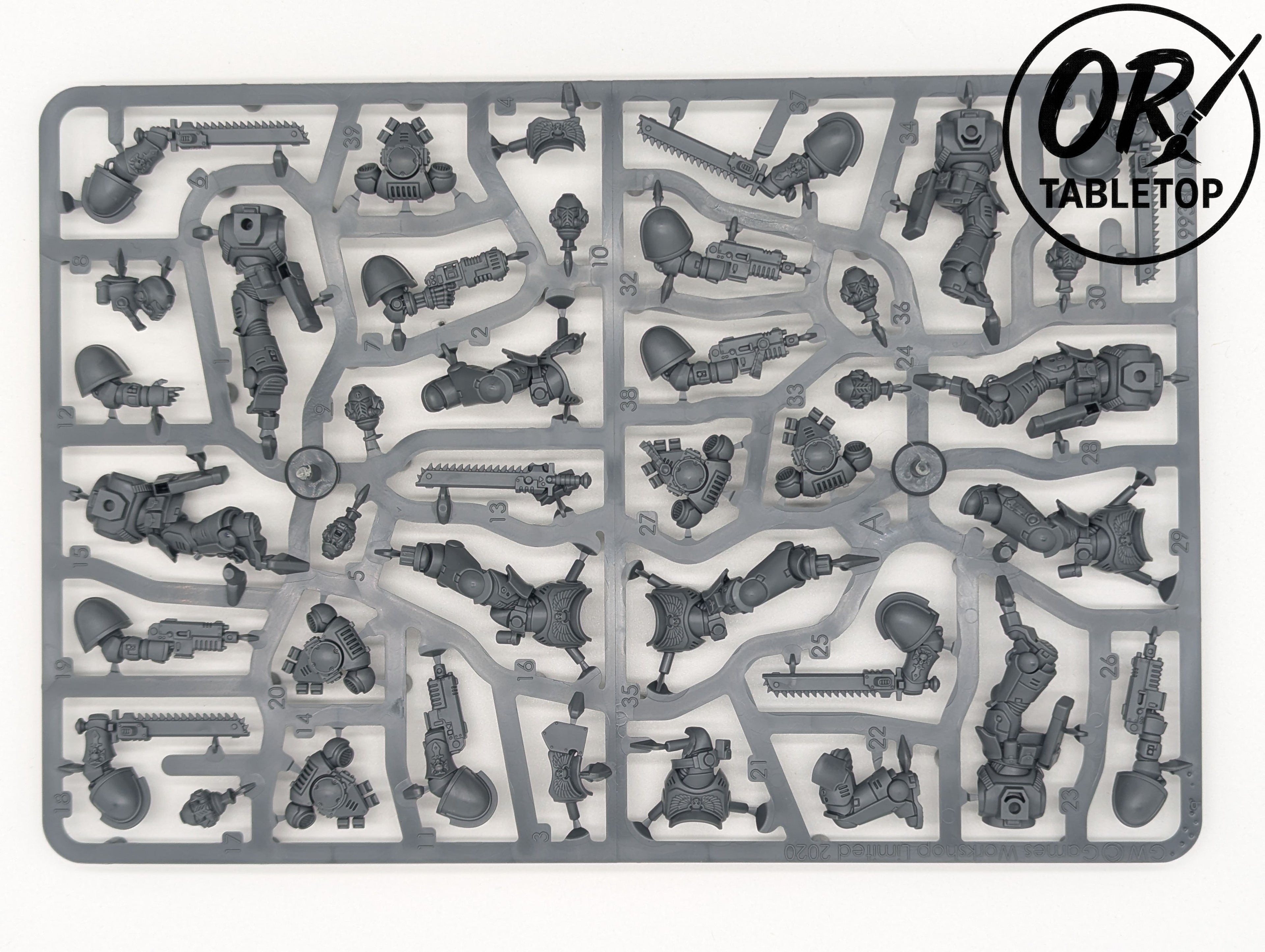 5 Assault Intercessors, *ungebaut*, Primaris Space Marines, Warhammer 40K