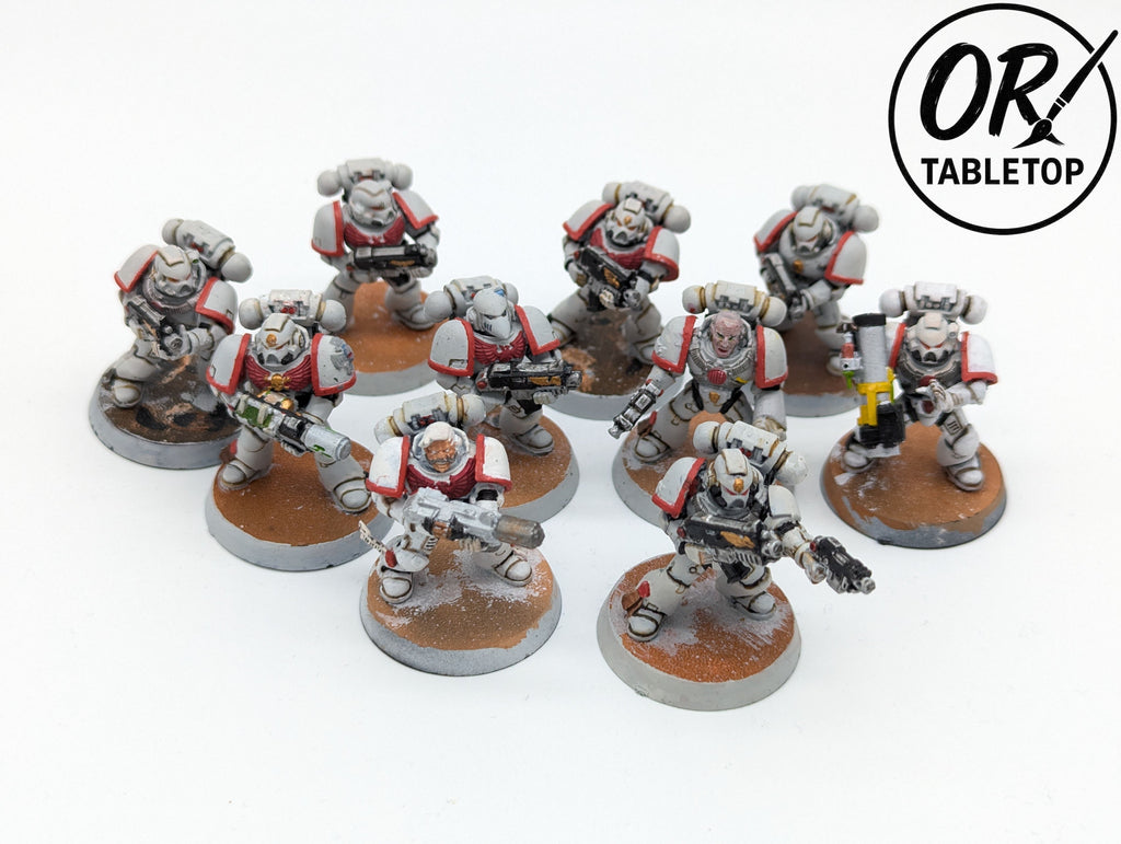10 Tactical Marines, Tactical Squad, Space Marines, Warhammer 40K