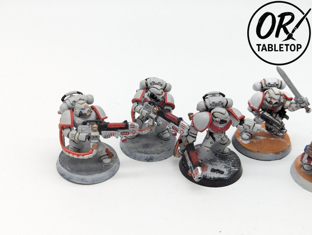 5 Tactical Marines, Hellblaster Squad, Space Marines, Warhammer 40K