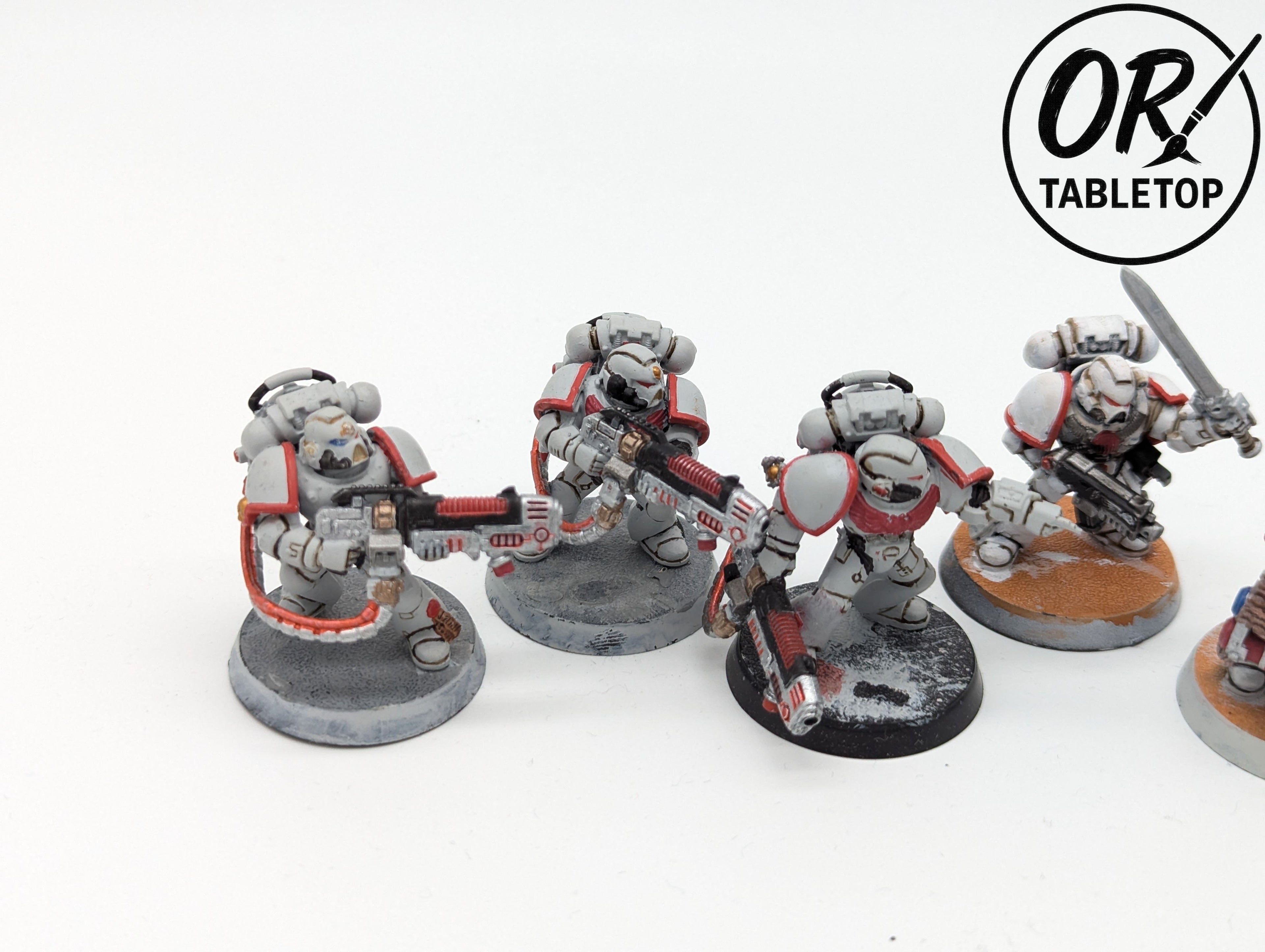 5 Tactical Marines, Hellblaster Squad, Space Marines, Warhammer 40K
