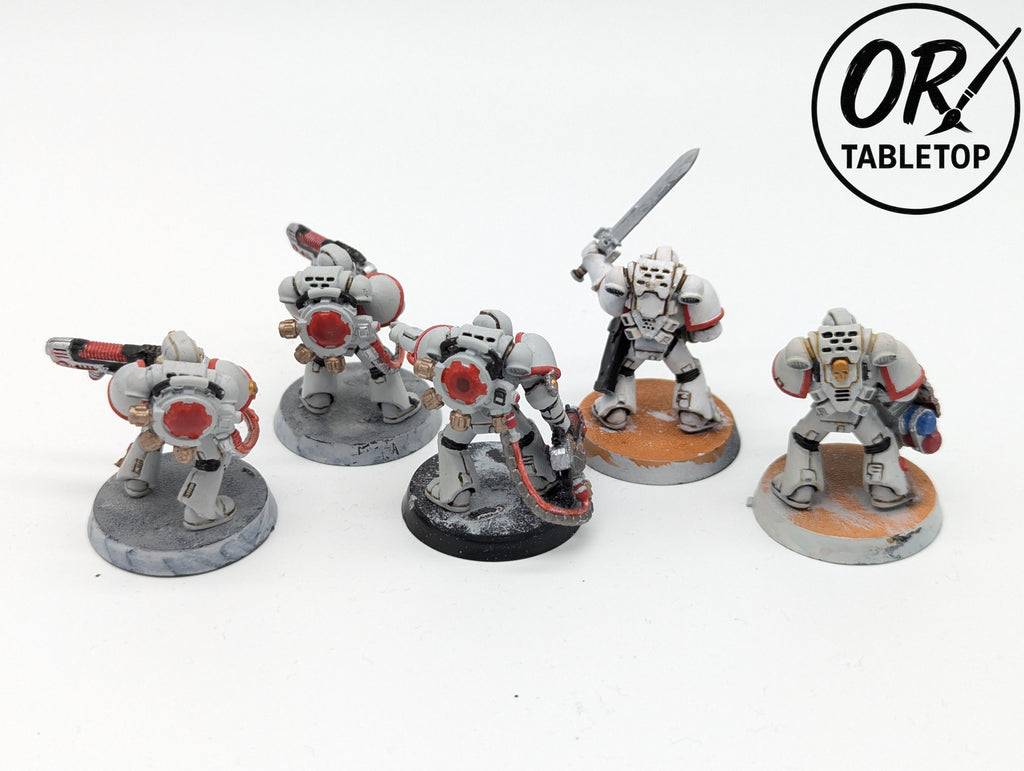 5 Tactical Marines, Hellblaster Squad, Space Marines, Warhammer 40K