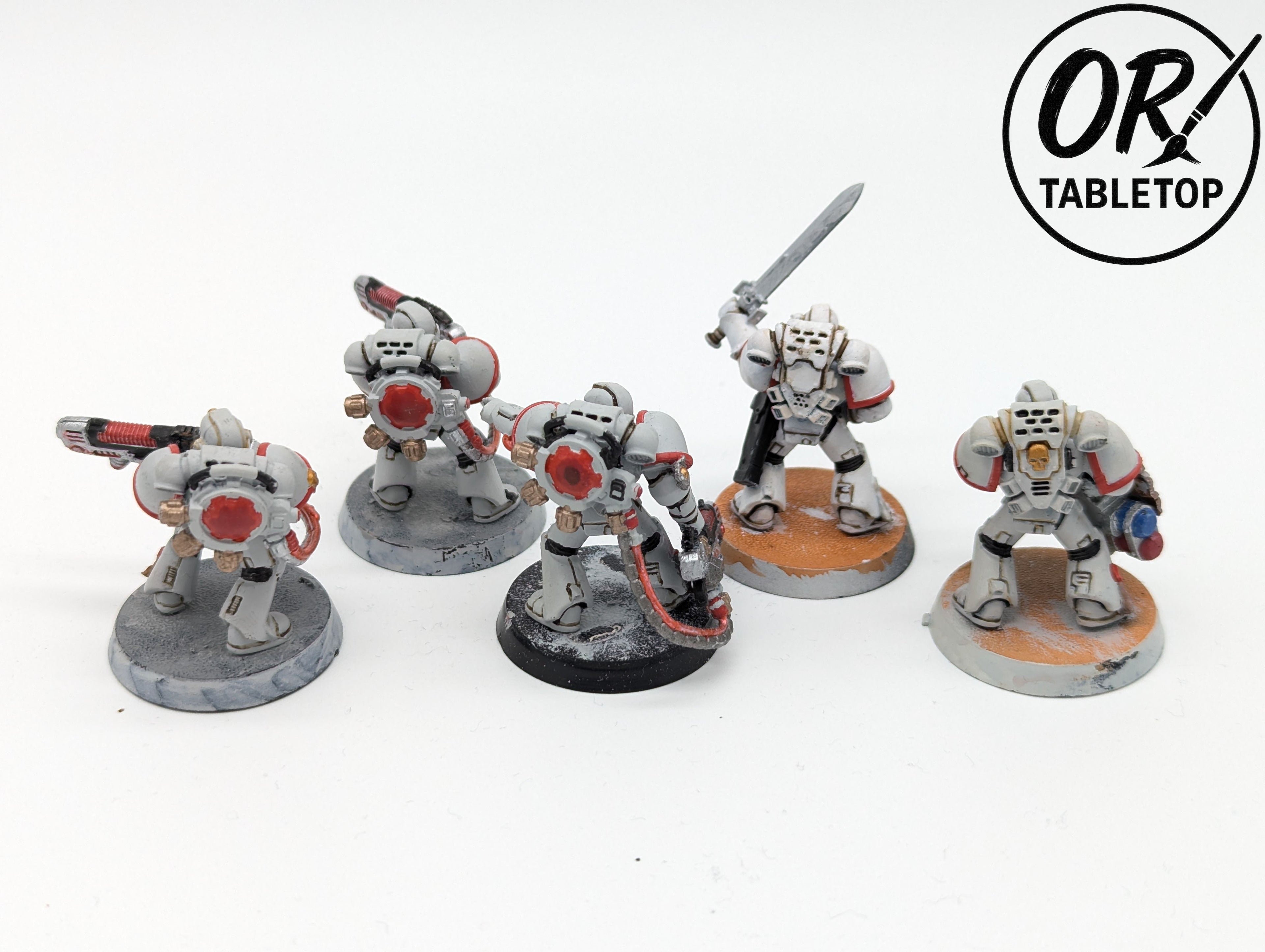 5 Tactical Marines, Hellblaster Squad, Space Marines, Warhammer 40K
