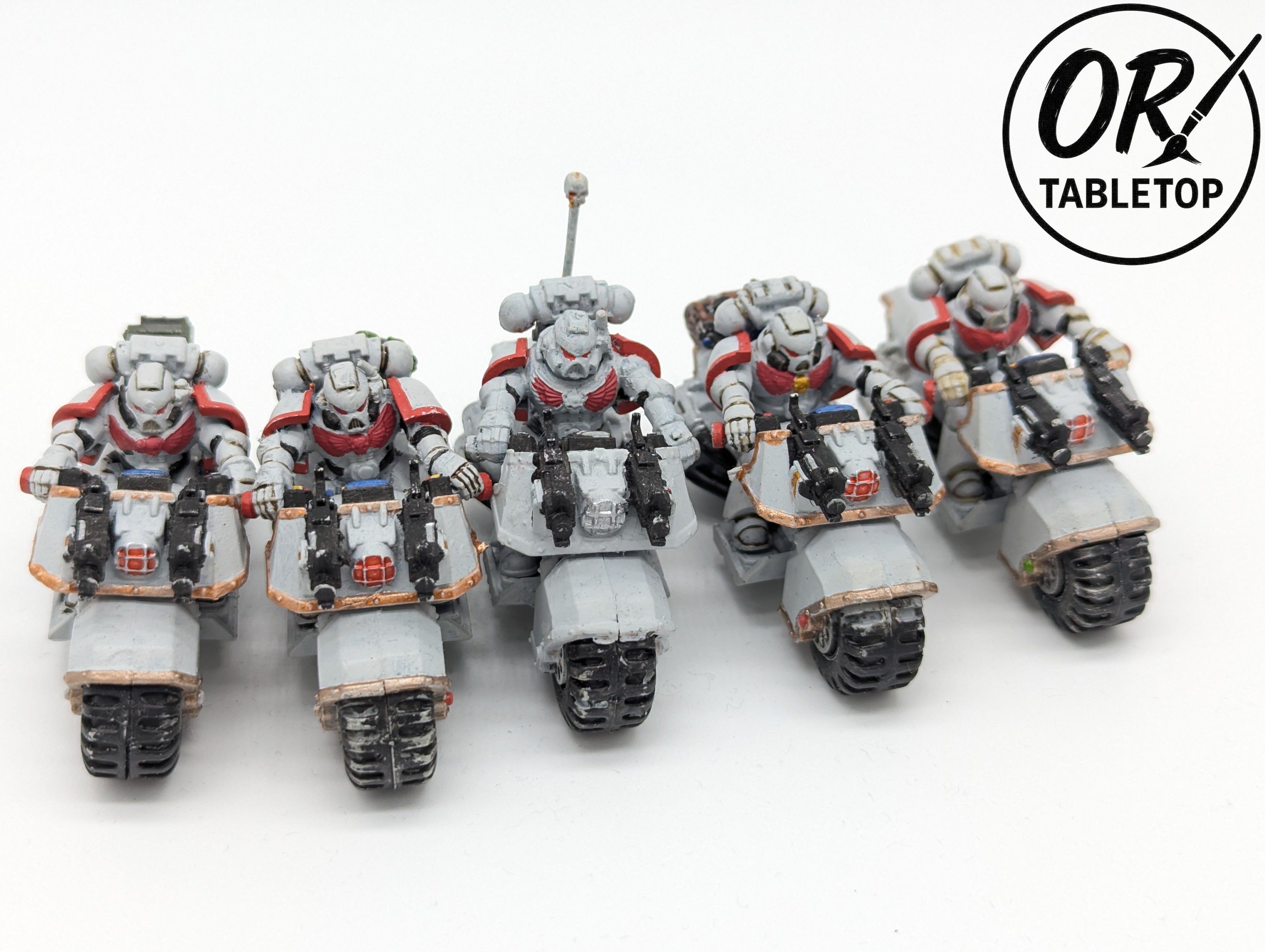 Space Marine Bikers (8), Bikes, Space Marines, Warhammer 40K