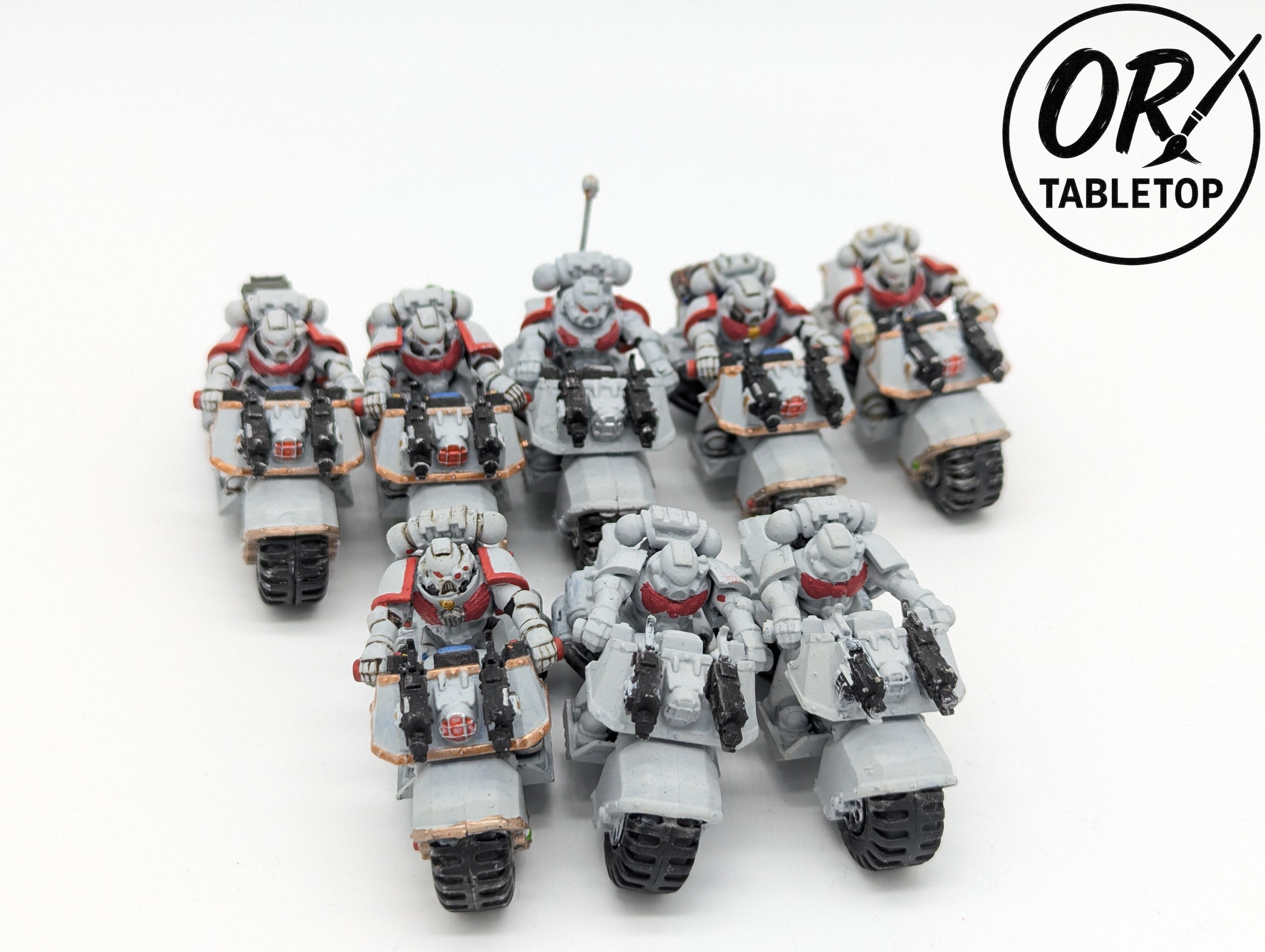 Space Marine Bikers (8), Bikes, Space Marines, Warhammer 40K