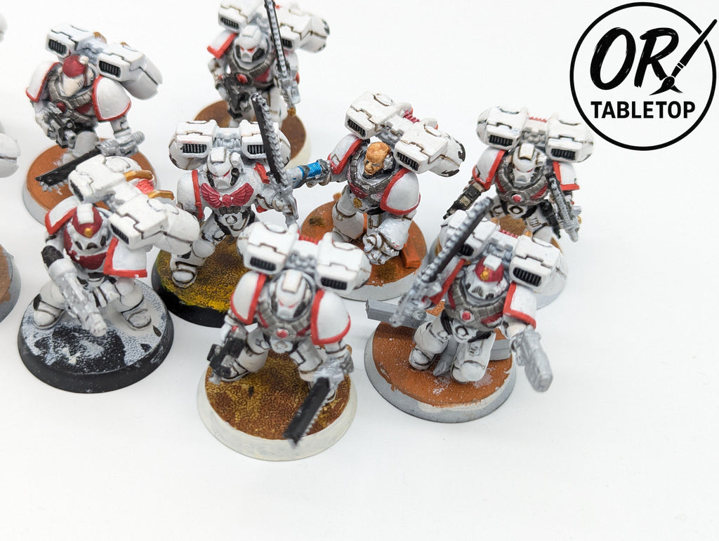 10 Assault Marines mit Jumppacks, Space Marines, Warhammer 40K