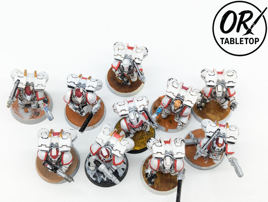 10 Assault Marines mit Jumppacks, Space Marines, Warhammer 40K