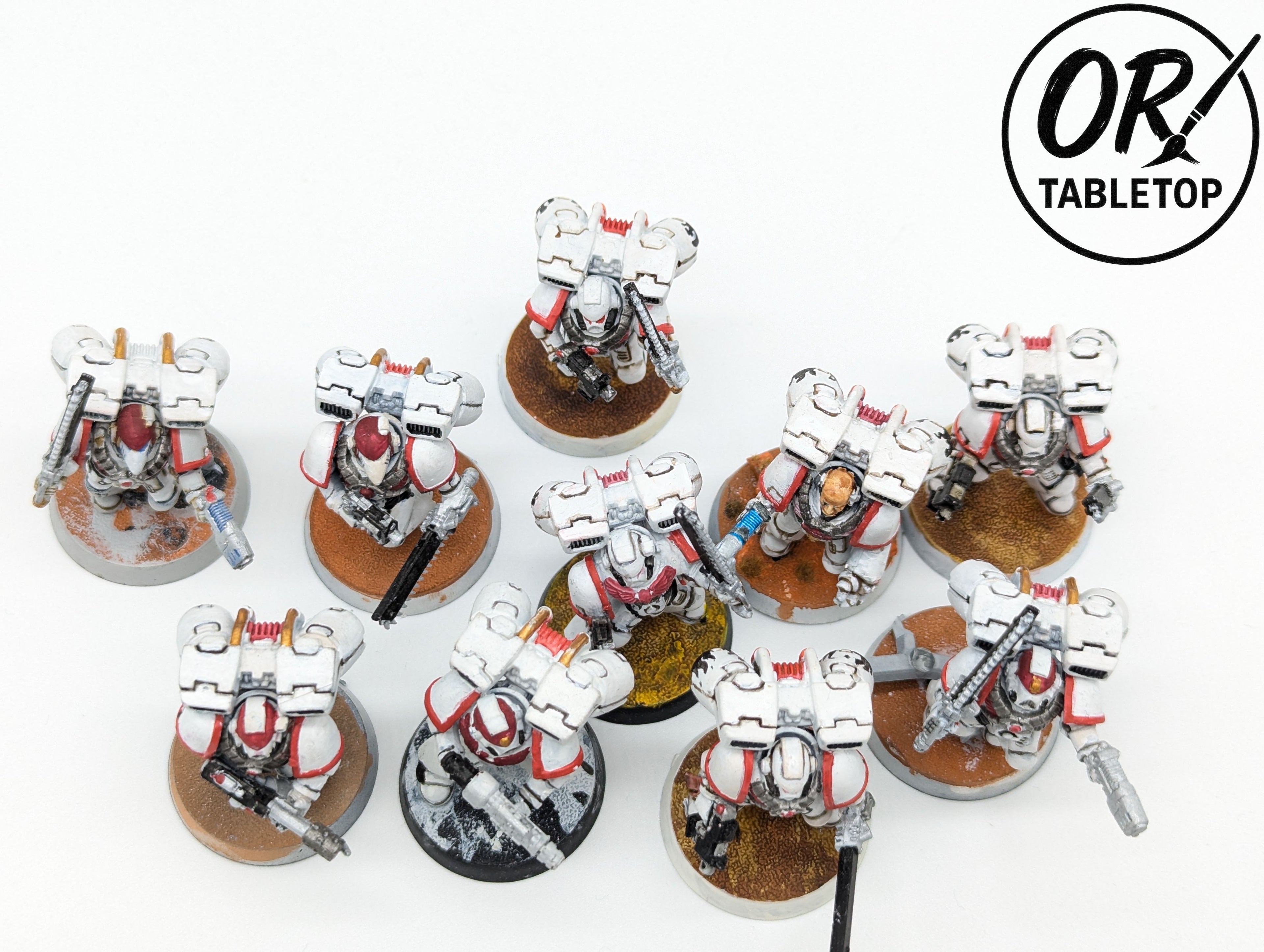 10 Assault Marines mit Jumppacks, Space Marines, Warhammer 40K
