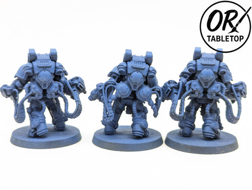 3 Aggressors, Primaris Space Marines, Warhammer 40K