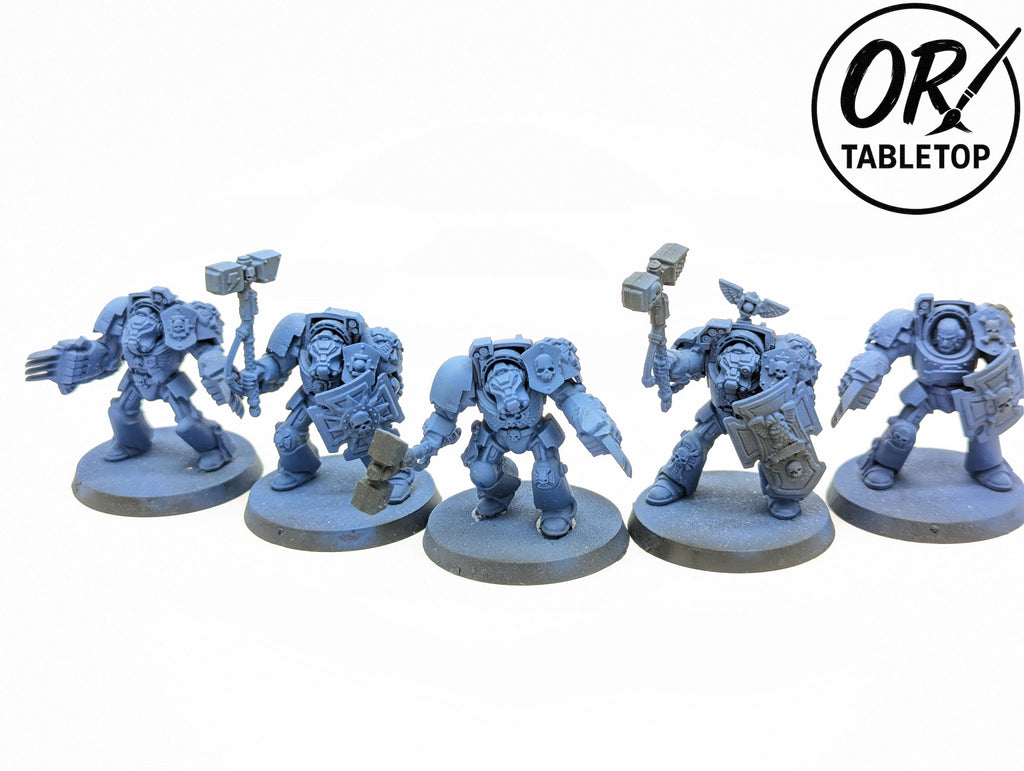 5 Terminator Sturmtrupp, Assault Squad, Space Marines, Warhammer 40K