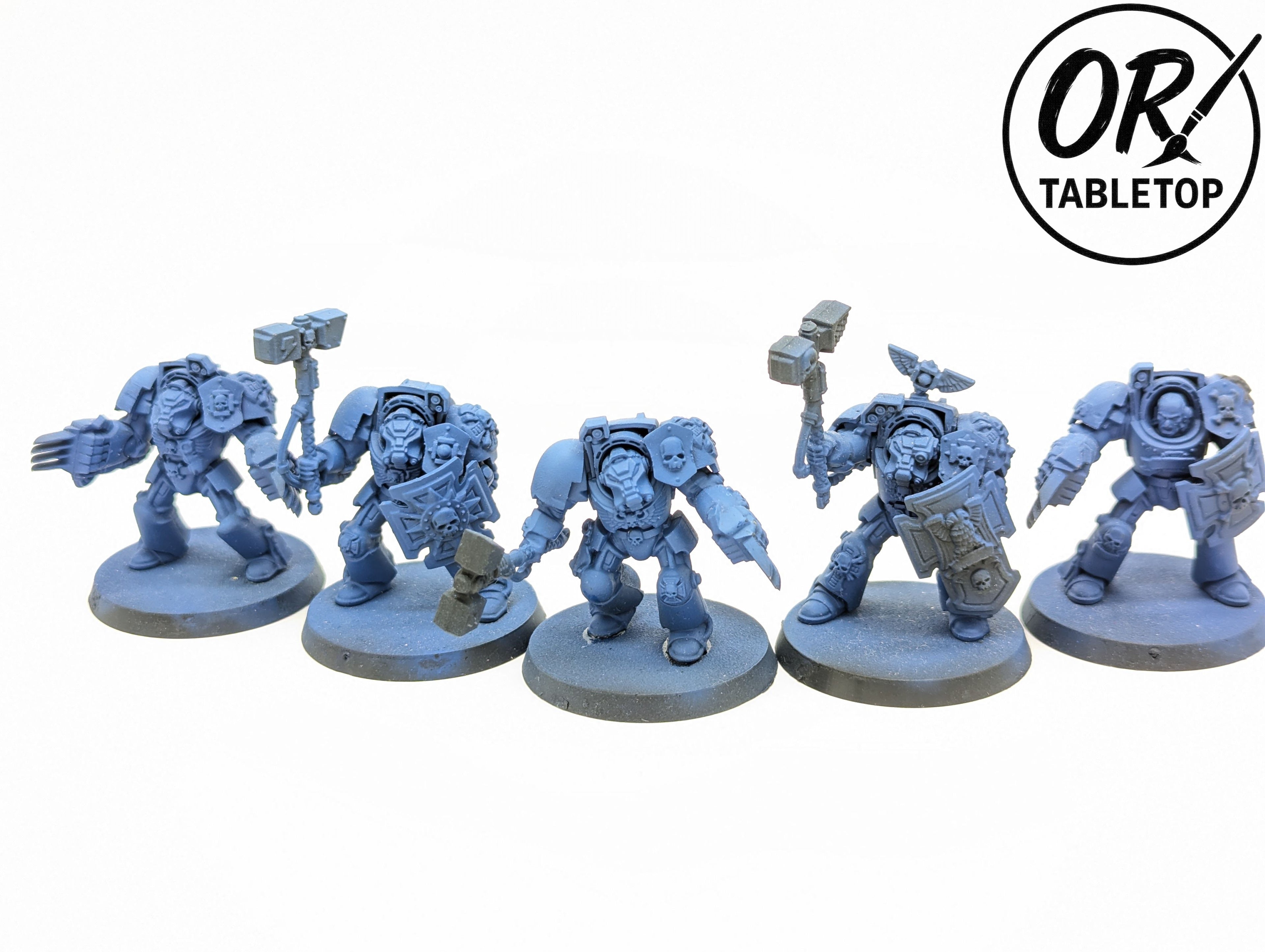 5 Terminator Sturmtrupp, Assault Squad, Space Marines, Warhammer 40K