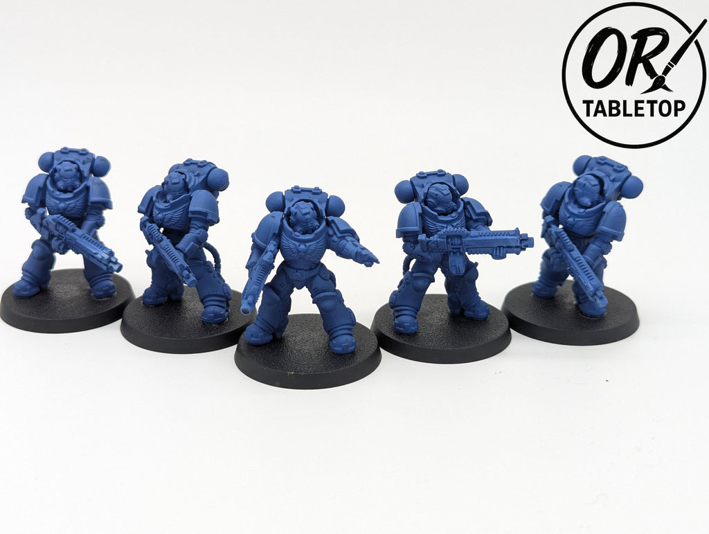 5 Heavy Intercessors, Primaris Space Marines, Warhammer 40K