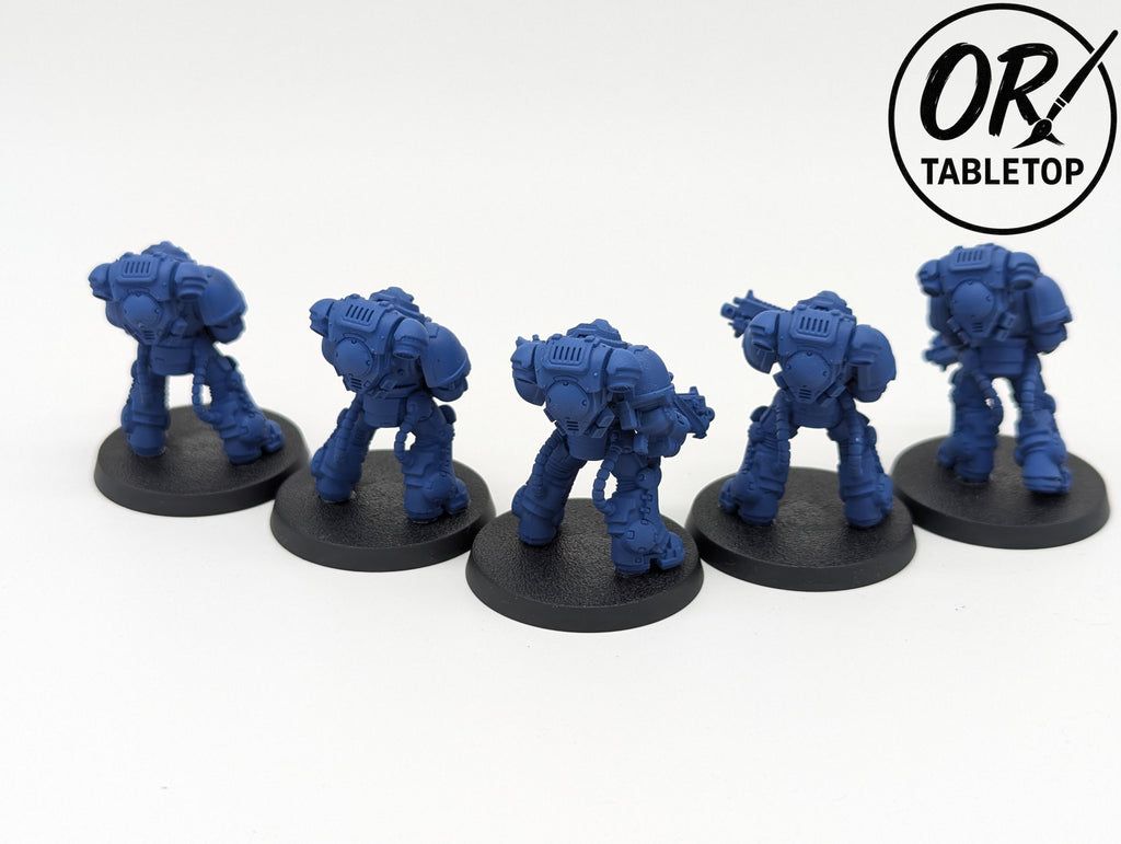 5 Heavy Intercessors, Primaris Space Marines, Warhammer 40K
