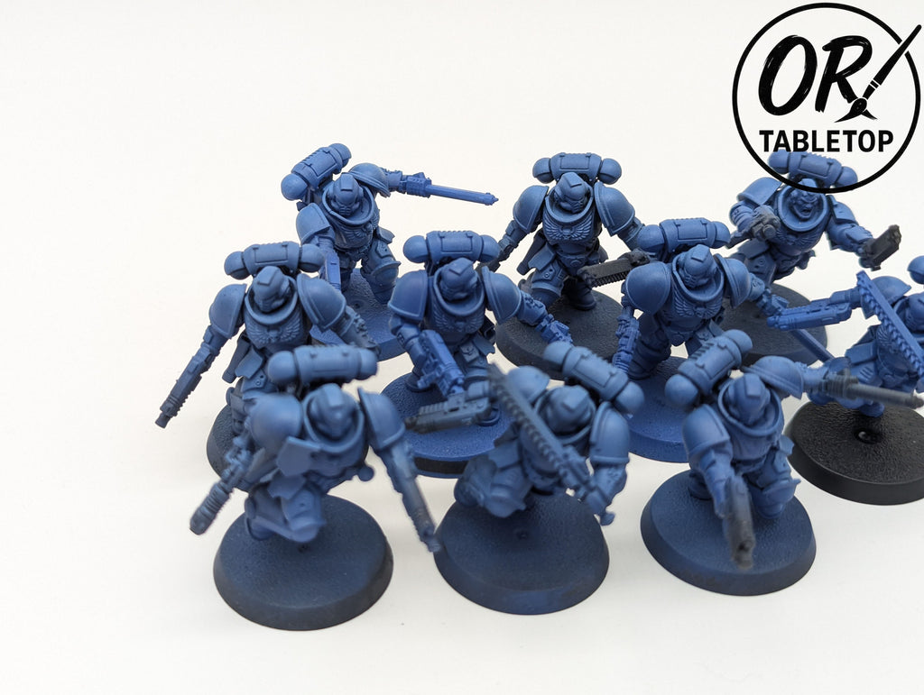10 Assault Intercessors, Primaris Space Marines, Warhammer 40K
