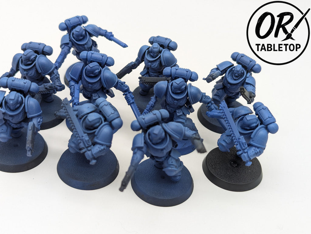 10 Assault Intercessors, Primaris Space Marines, Warhammer 40K