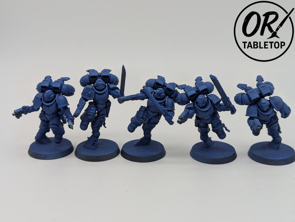 5 Jumppack Intercessors, Primaris Space Marines, Warhammer 40K