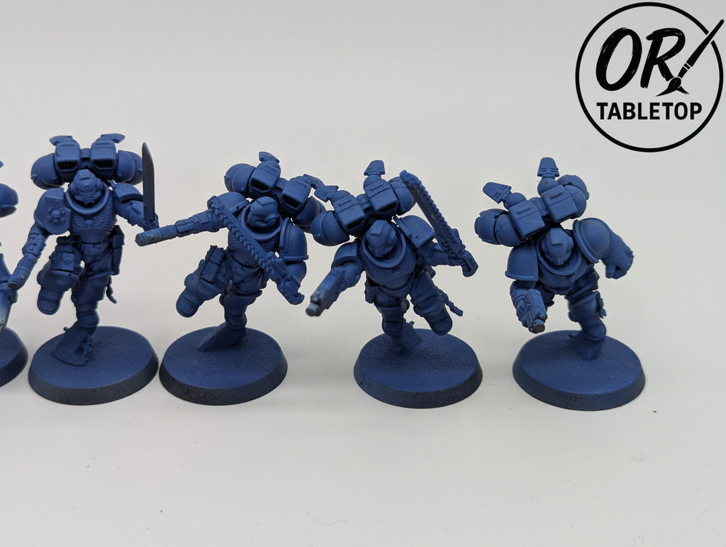 5 Jumppack Intercessors, Primaris Space Marines, Warhammer 40K