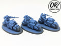 3 Excursors, Biker, Primaris Space Marines, Warhammer 40K