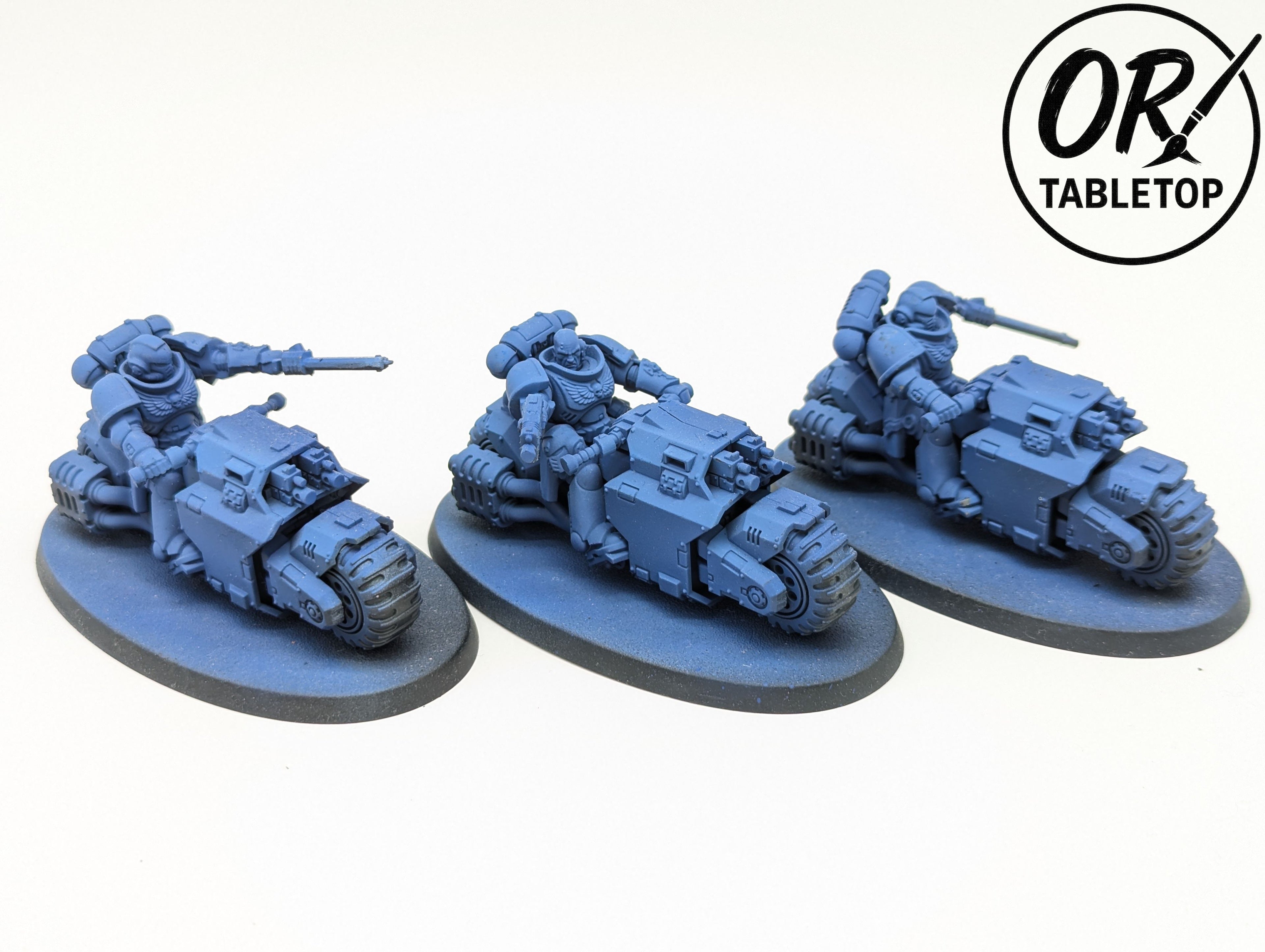 3 Excursors, Biker, Primaris Space Marines, Warhammer 40K