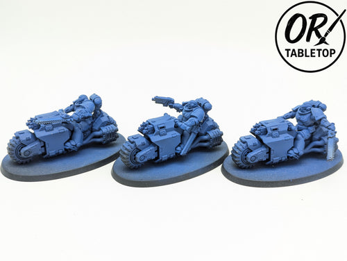 3 Excursors, Biker, Primaris Space Marines, Warhammer 40K