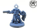 Lieutenant mit Stormshield, Primaris Space Marines, Warhammer 40K