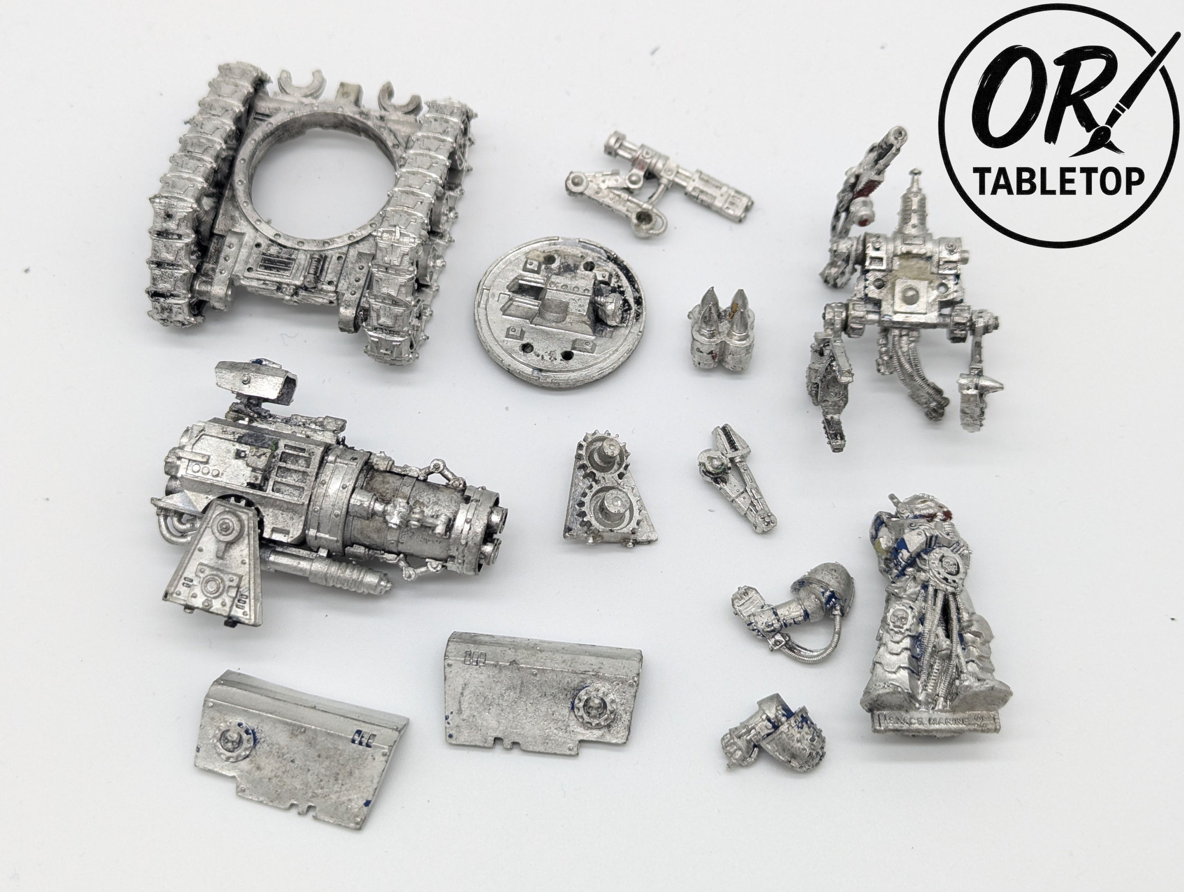 Thunderfire Cannon + Techmarine, *Metall*, Space Marines, Warhammer 40K