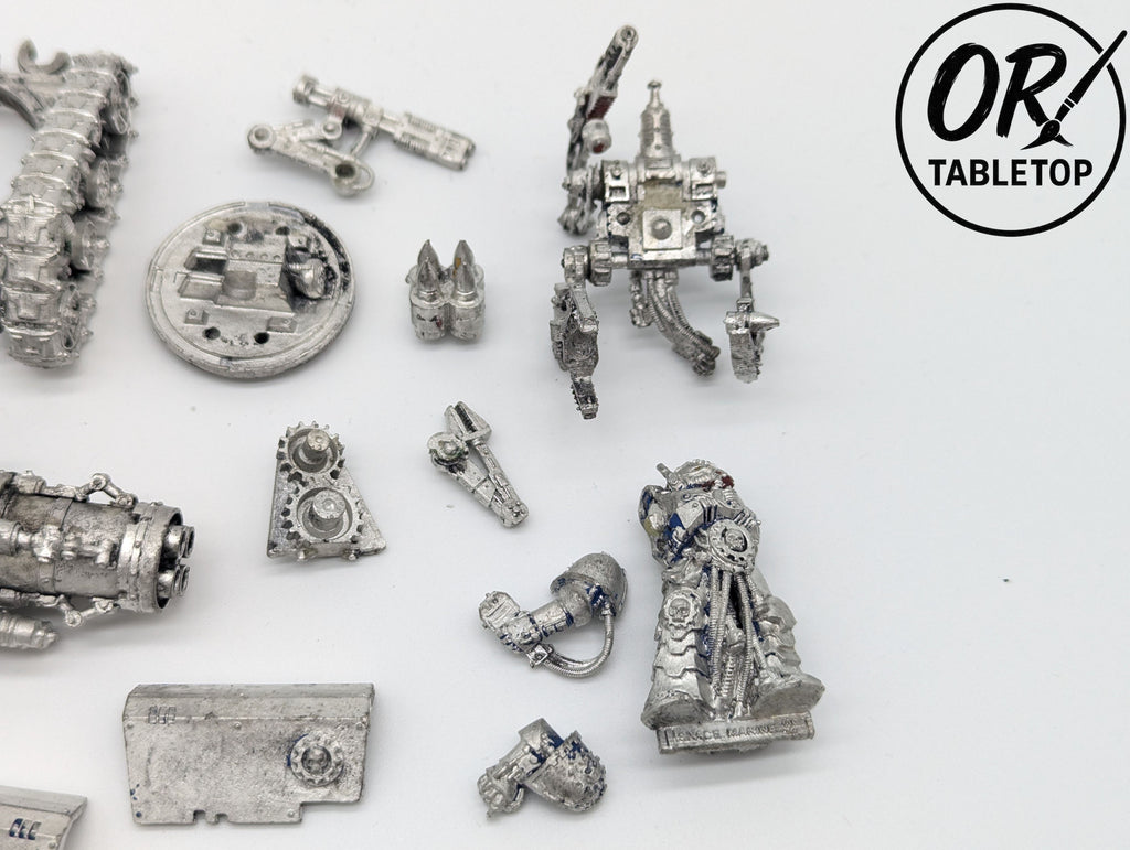 Thunderfire Cannon + Techmarine, *Metall*, Space Marines, Warhammer 40K