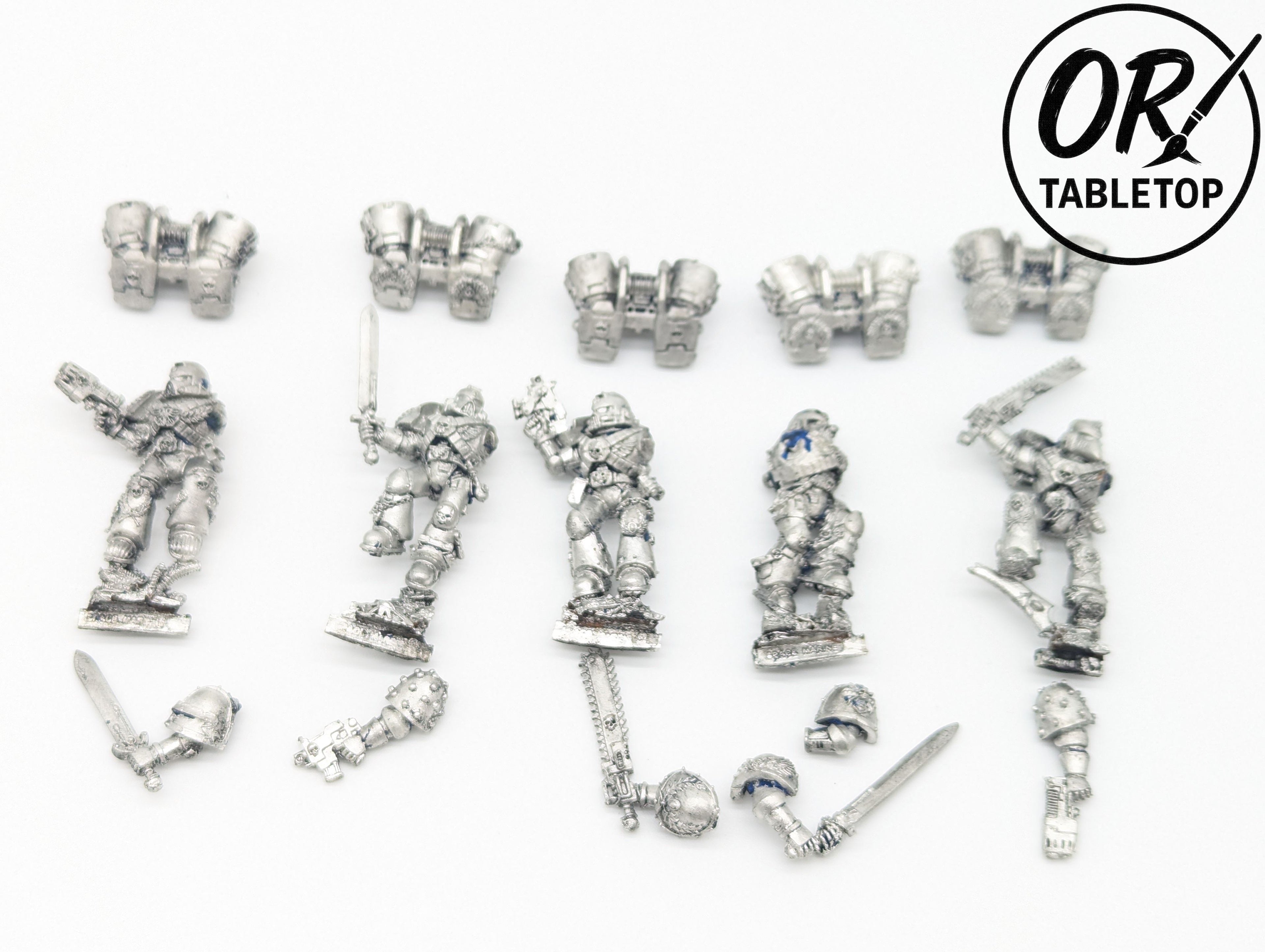 5 Vanguard Veterans mit Jumppacks, *Metall*, Space Marines, Warhammer 40K
