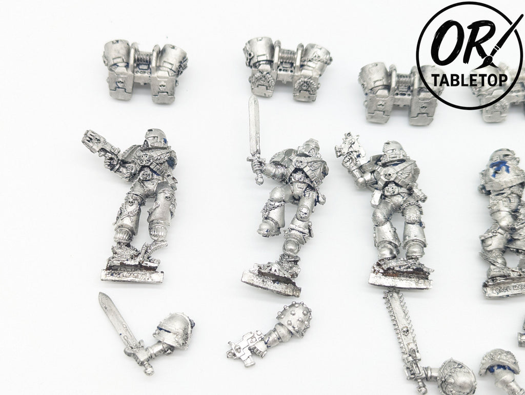 5 Vanguard Veterans mit Jumppacks, *Metall*, Space Marines, Warhammer 40K