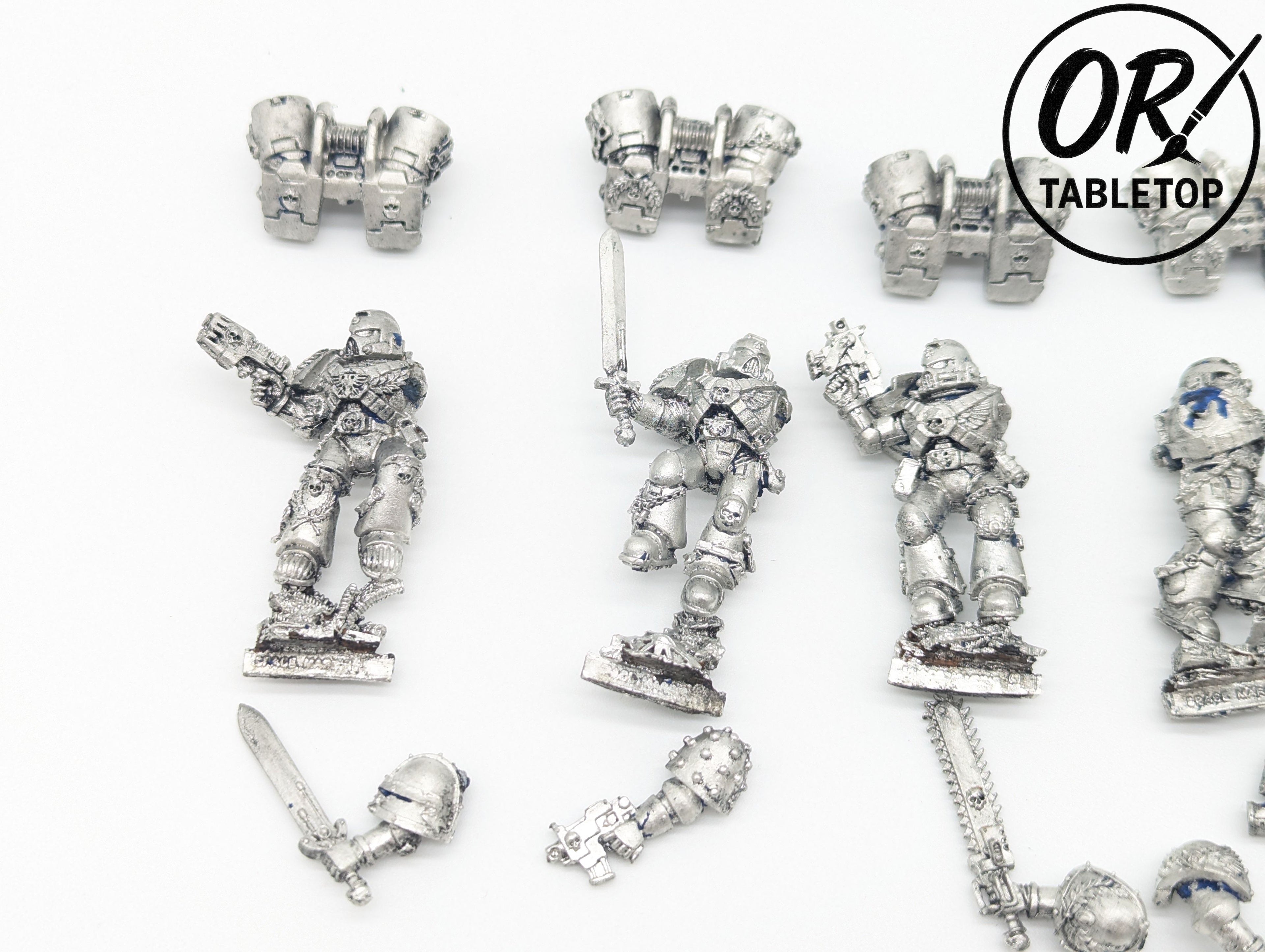5 Vanguard Veterans mit Jumppacks, *Metall*, Space Marines, Warhammer 40K