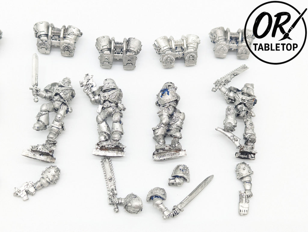 5 Vanguard Veterans mit Jumppacks, *Metall*, Space Marines, Warhammer 40K