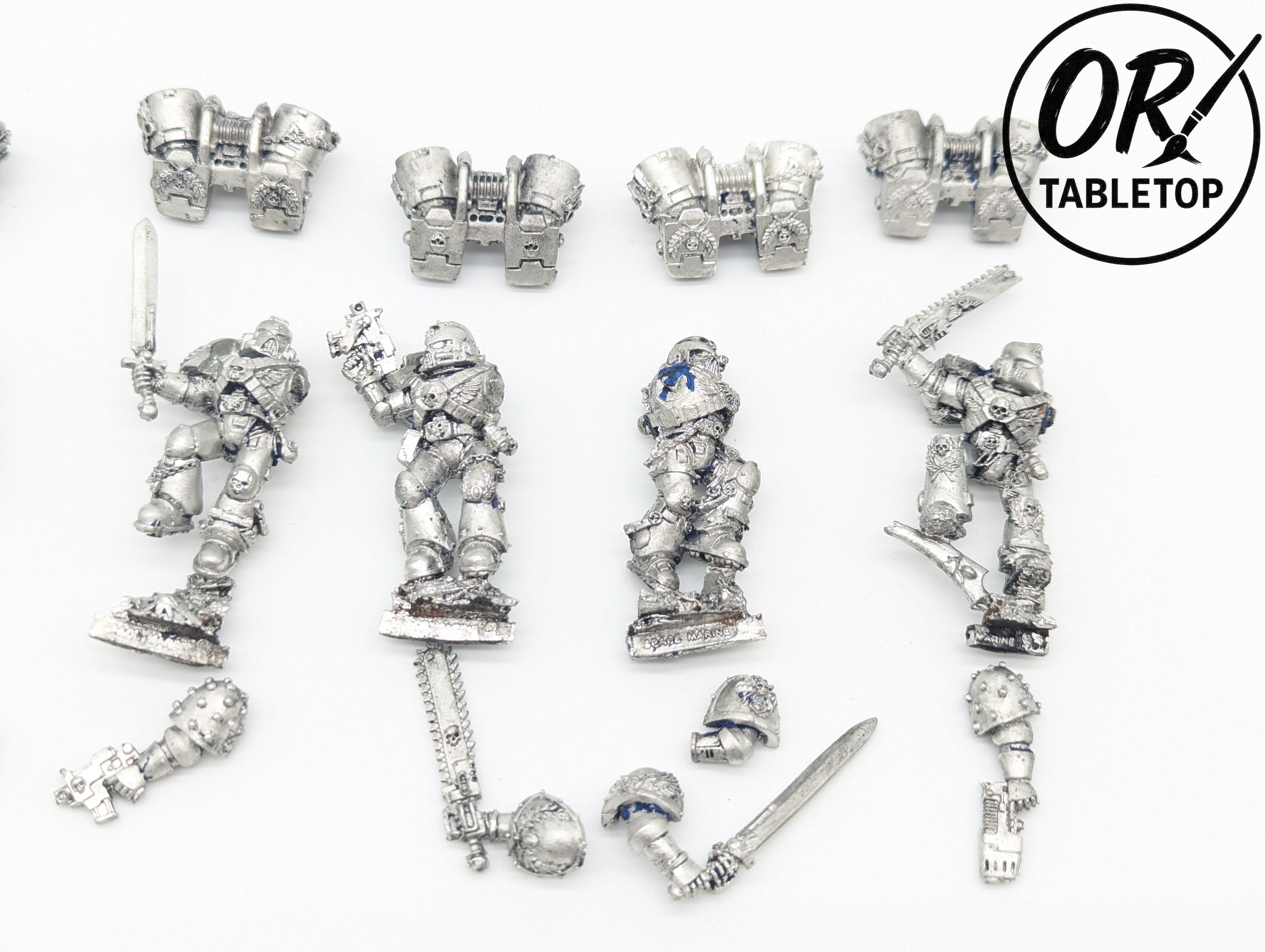 5 Vanguard Veterans mit Jumppacks, *Metall*, Space Marines, Warhammer 40K