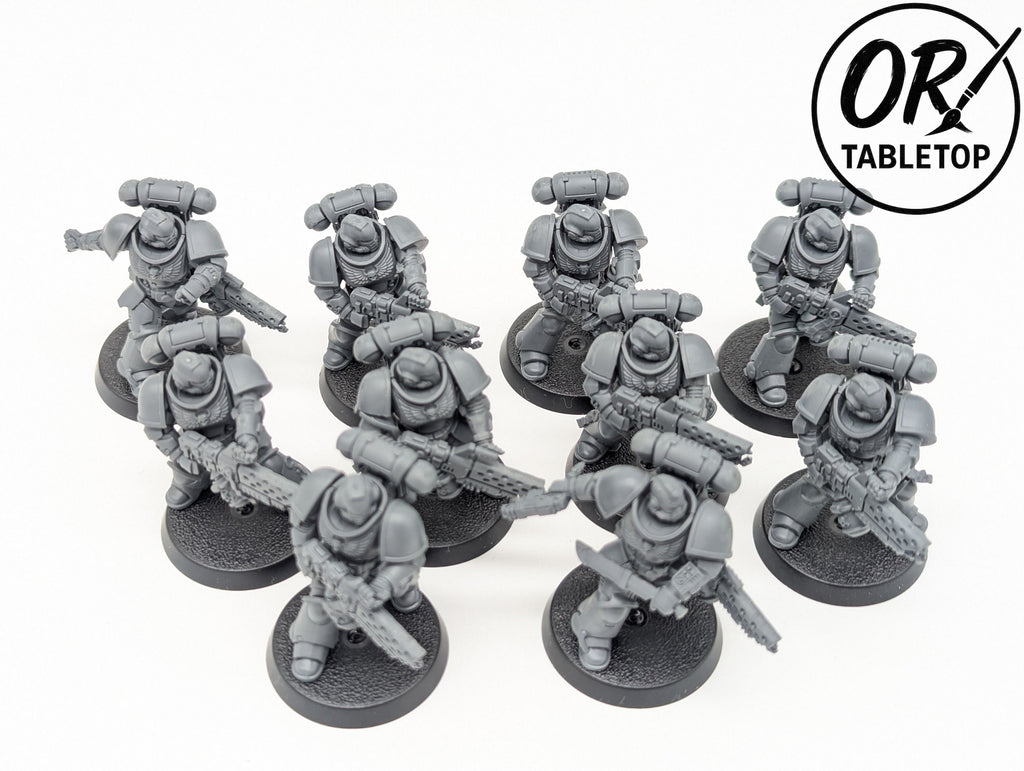 10 Infernus Marines, Primaris Space Marines, Warhammer 40K