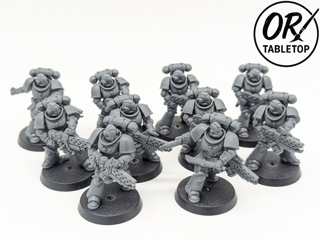 10 Infernus Marines, Primaris Space Marines, Warhammer 40K