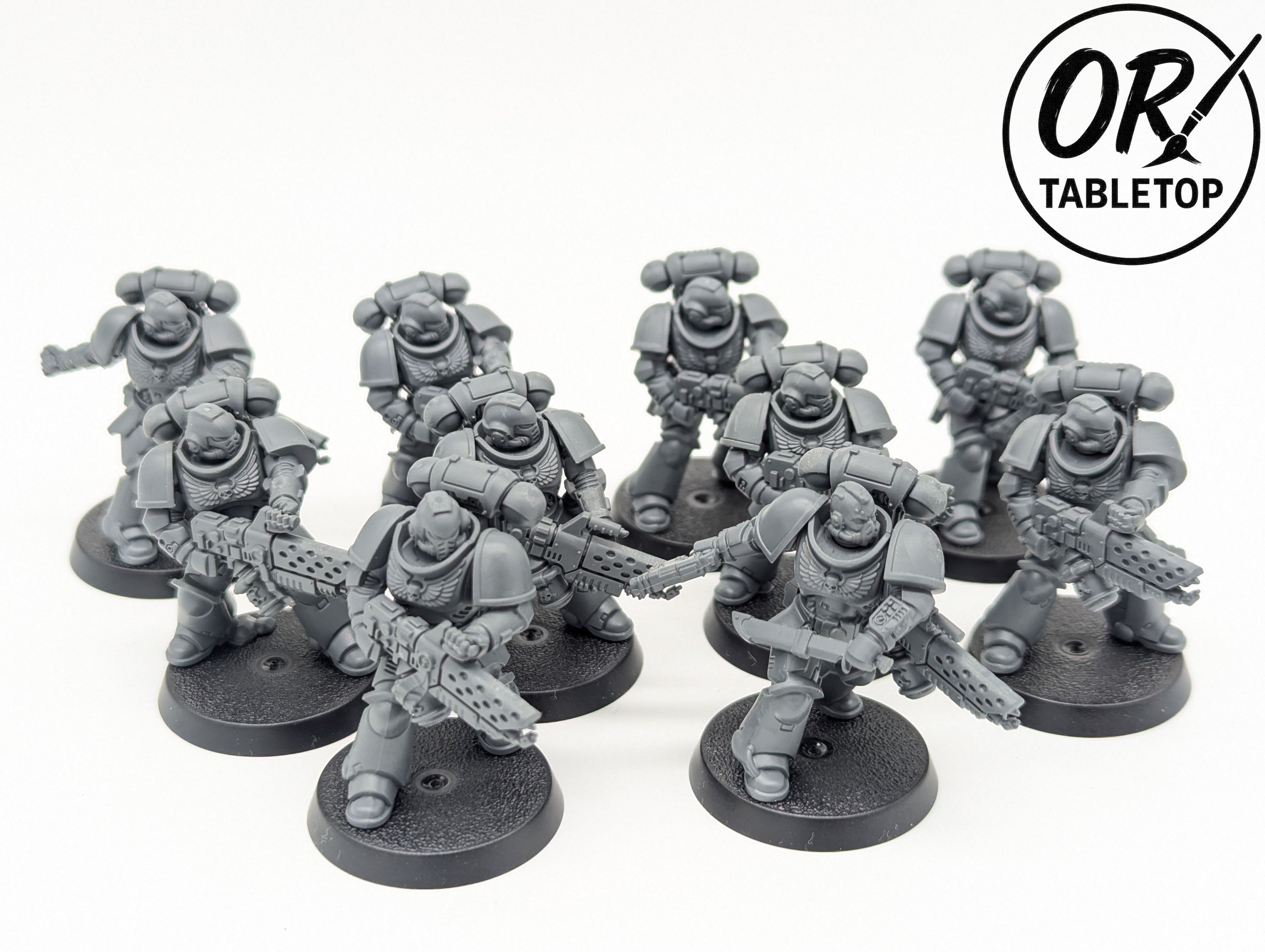 10 Infernus Marines, Primaris Space Marines, Warhammer 40K