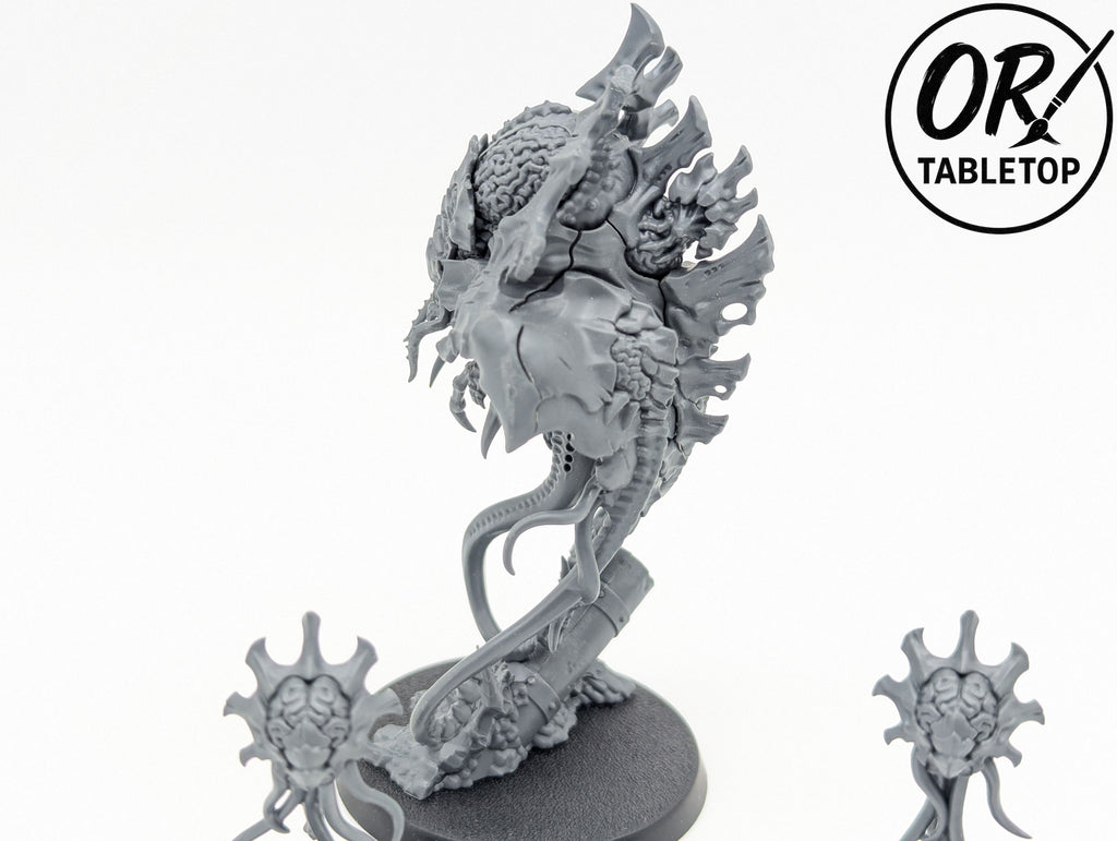 Neurotyrant + 2 Neuroloid, Tyraniden, Warhammer 40K