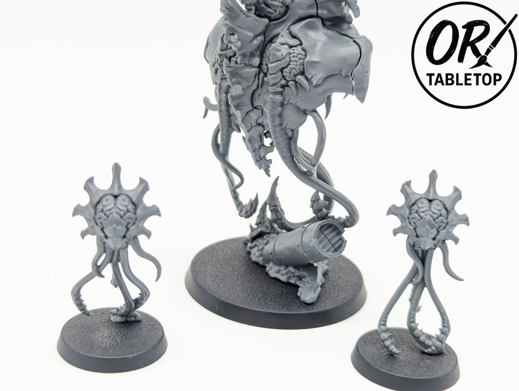 Neurotyrant + 2 Neuroloid, Tyraniden, Warhammer 40K