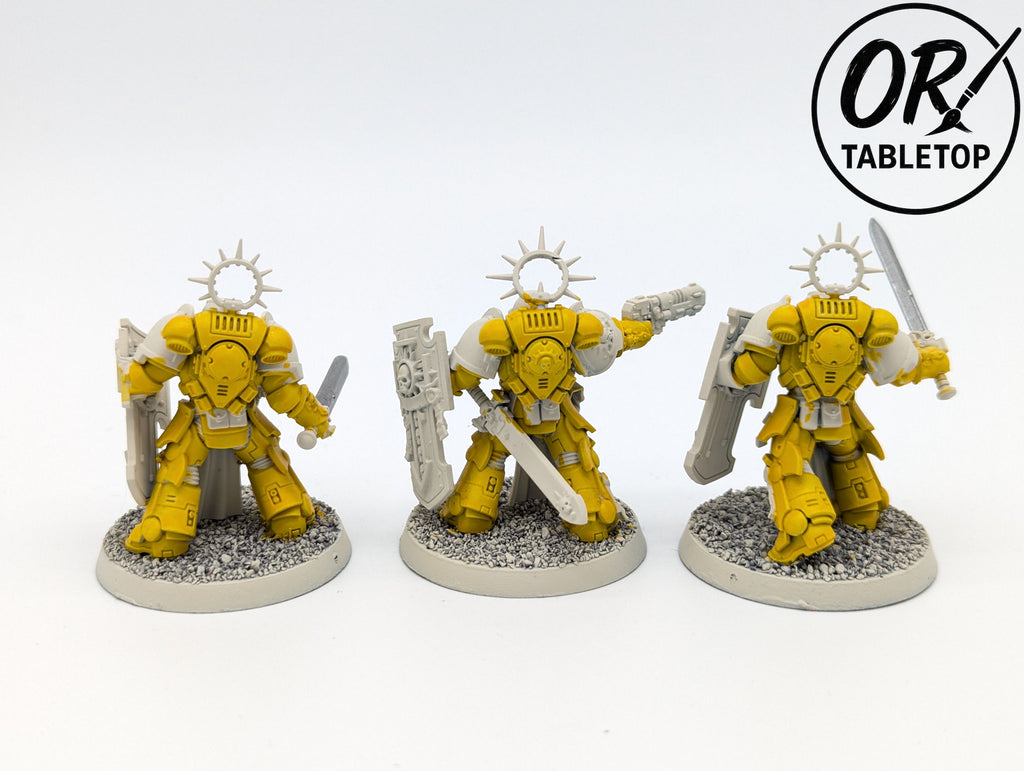 3 Bladeguard Veterans inkl. Lieutenant, Primaris Space Marines, Warhammer 40K