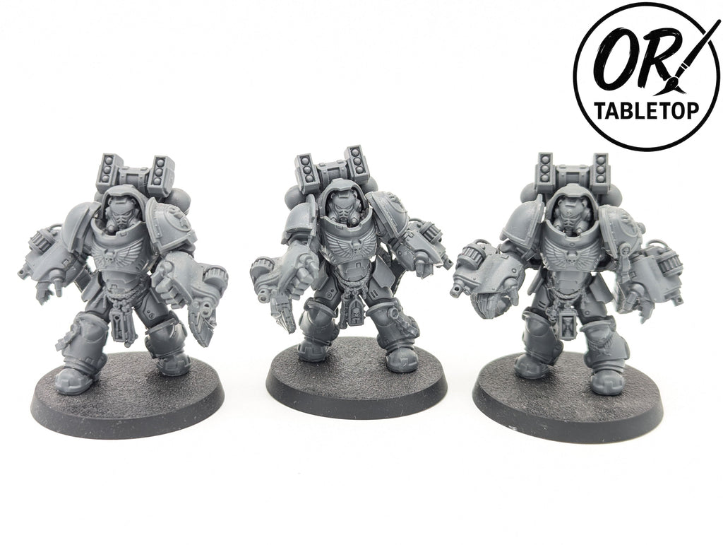 3 Aggressors, Primaris Space Marines, Warhammer 40K