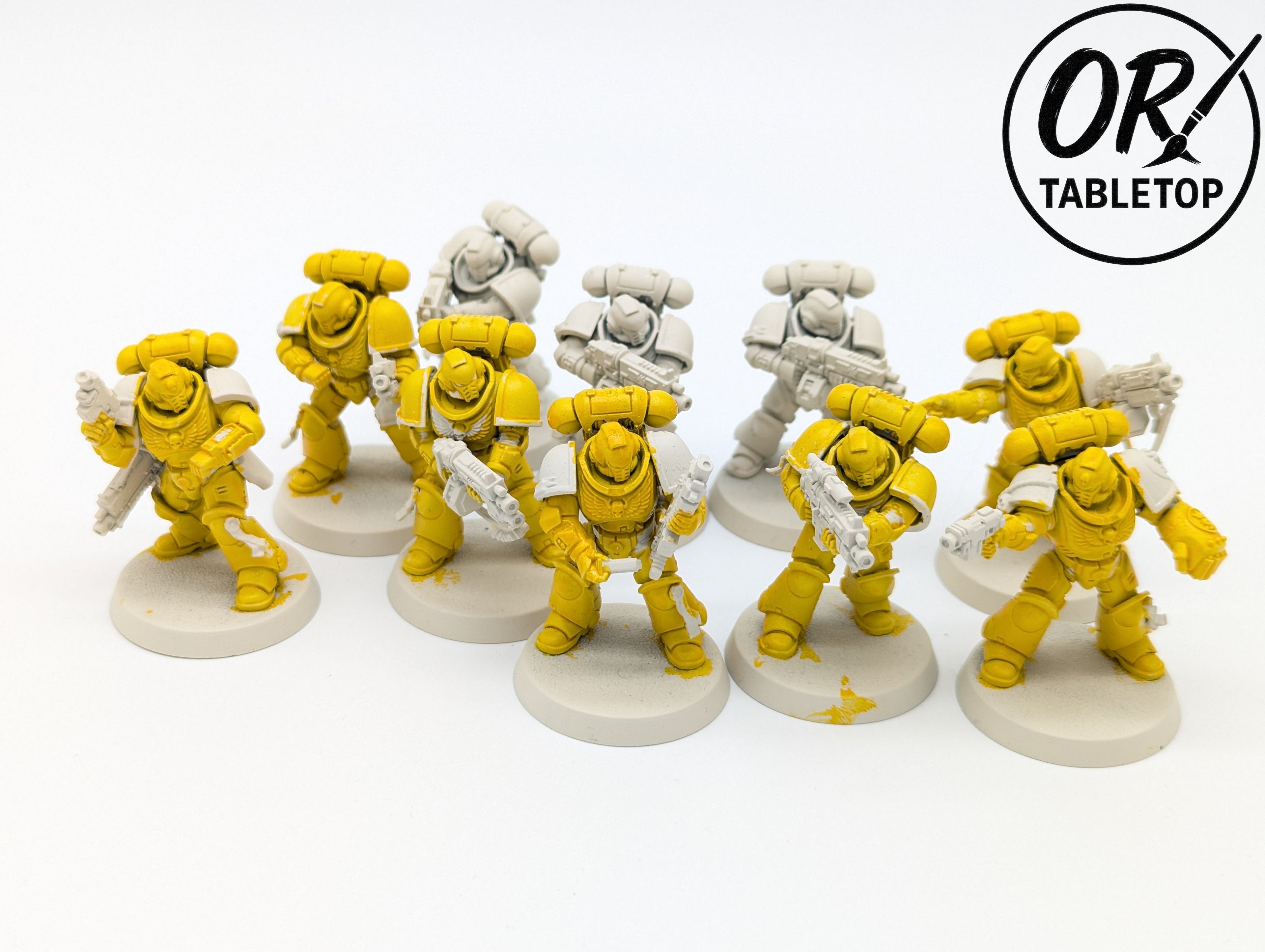 10 Intercessors, Primaris Space Marines, Warhammer 40K, Imperial Fists