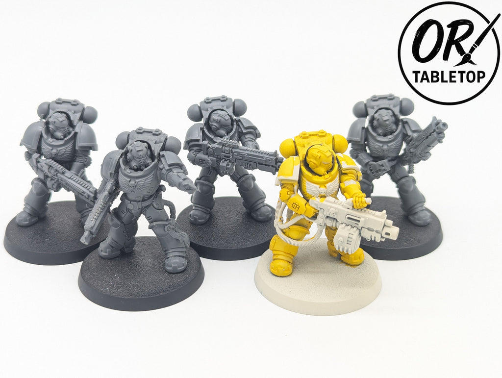 5 Heavy Intercessors, Primaris Space Marines, Warhammer 40K