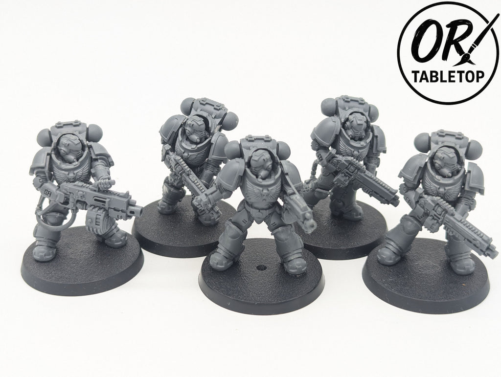 5 Heavy Intercessors, Primaris Space Marines, Warhammer 40K