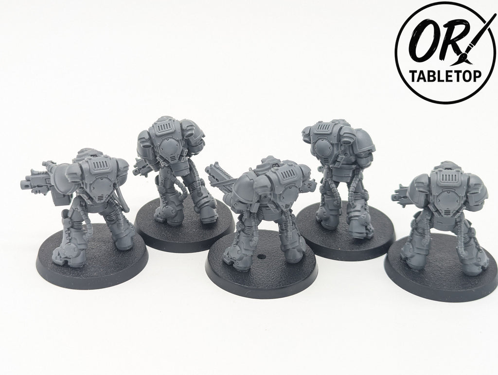 5 Heavy Intercessors, Primaris Space Marines, Warhammer 40K