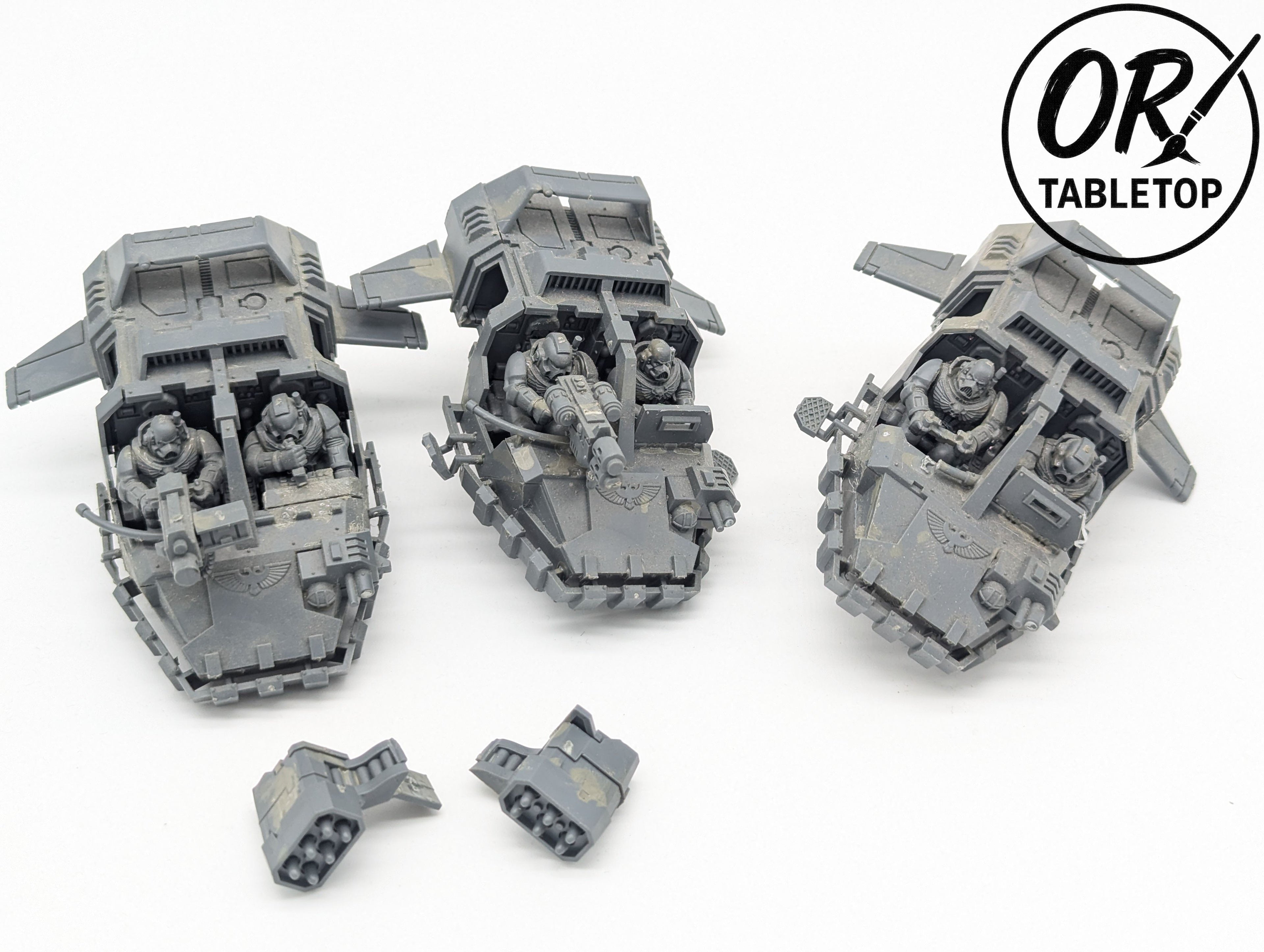 3 Landspeeder, Space Marines, Warhammer 40K
