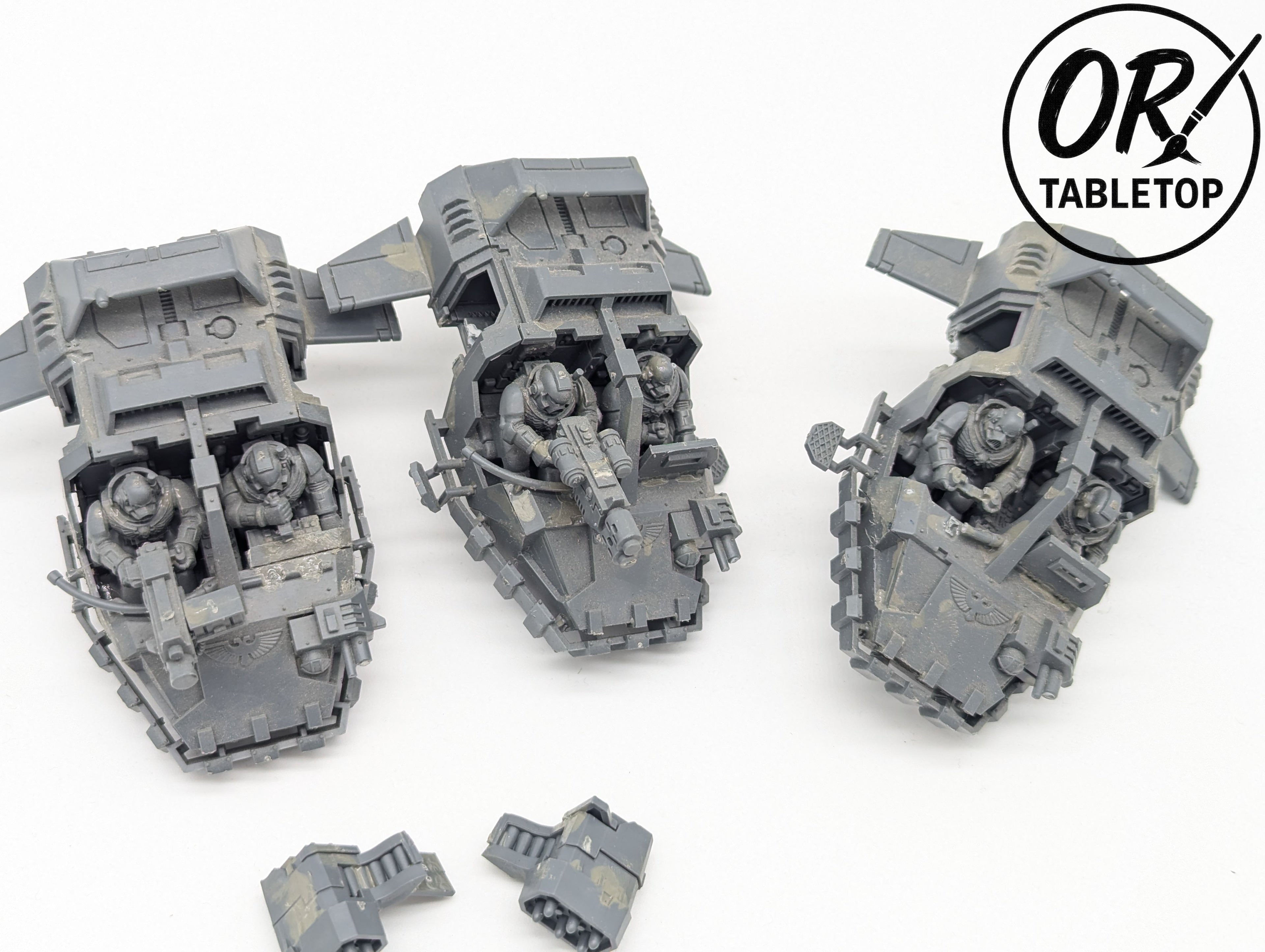 3 Landspeeder, Space Marines, Warhammer 40K