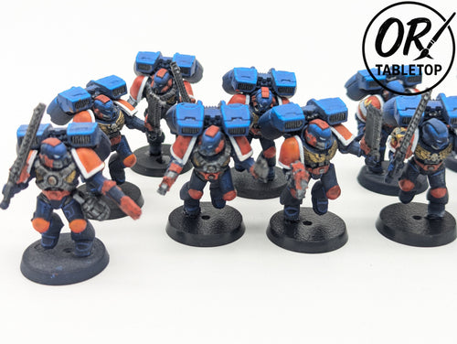 10 Assault Marines mit Jumppacks, Space Marines, Warhammer 40K