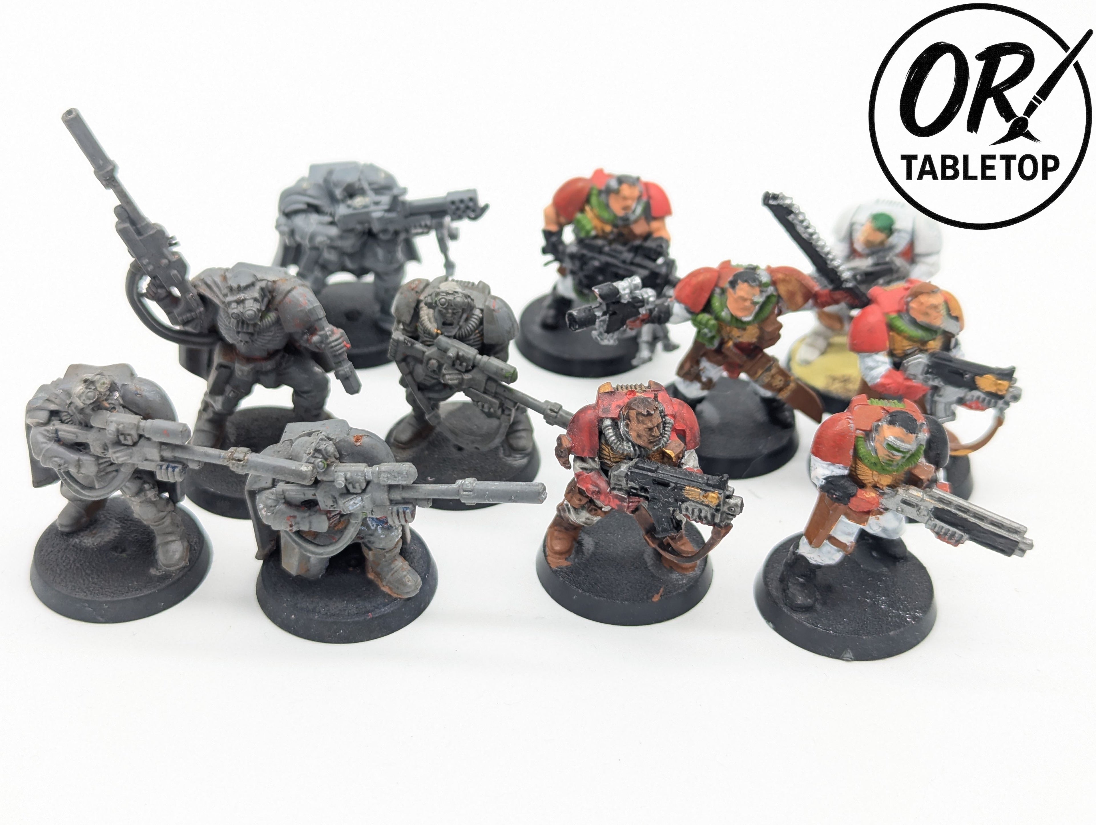 11 Scouts, Space Marines, inkl. Sniper, Warhammer 40K