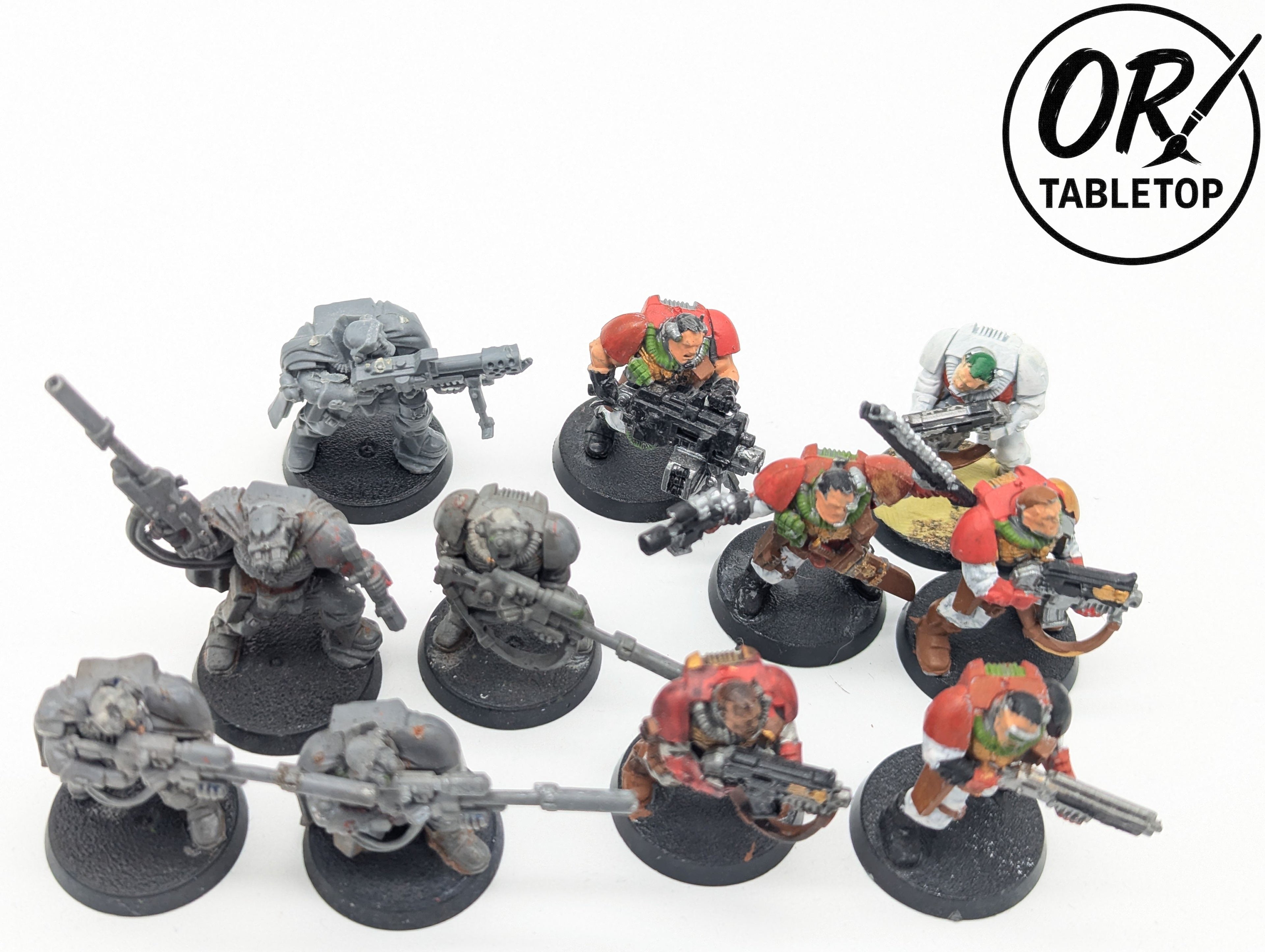 11 Scouts, Space Marines, inkl. Sniper, Warhammer 40K
