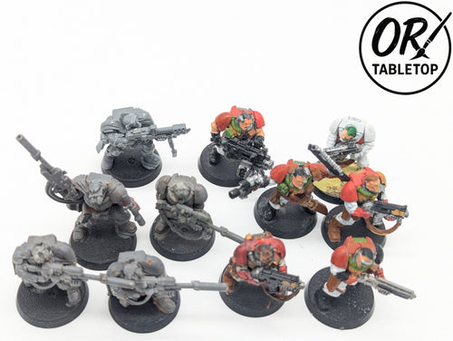 11 Scouts, Space Marines, inkl. Sniper, Warhammer 40K