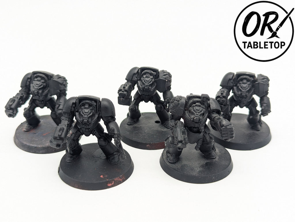 5 Terminators, Space Marines, Terminator Squad, Warhammer 40K