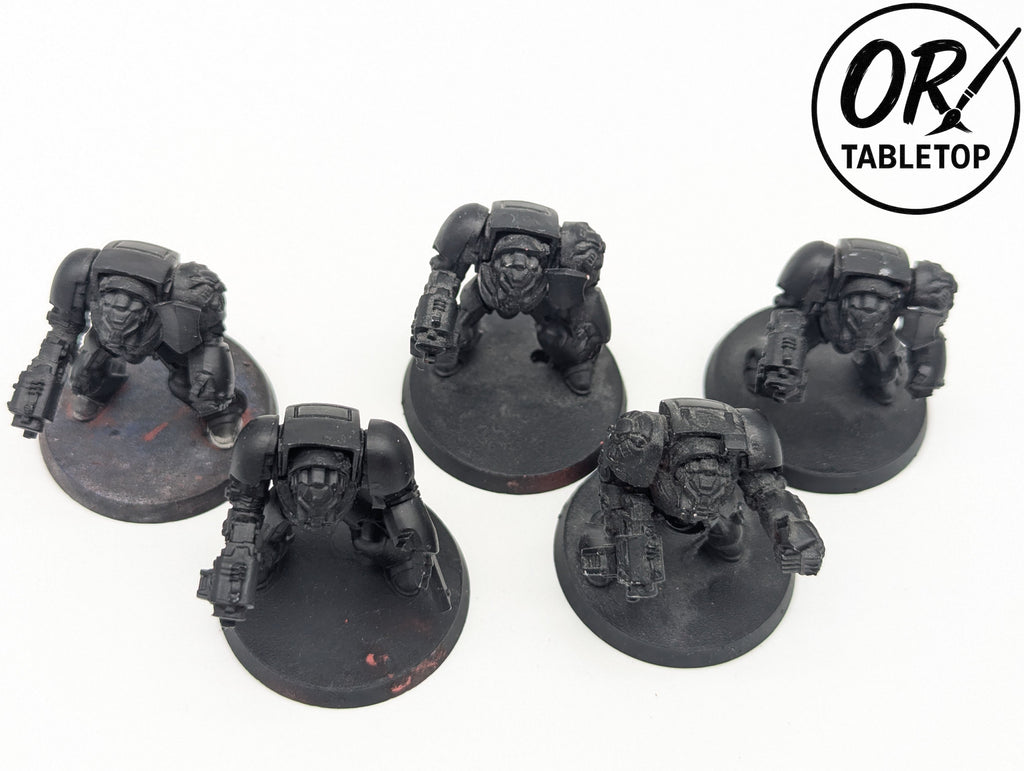 5 Terminators, Space Marines, Terminator Squad, Warhammer 40K